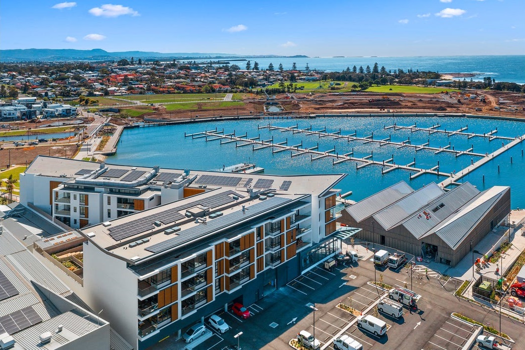 Strata Scheme managed by Netstrata by a marina in Shellharbour