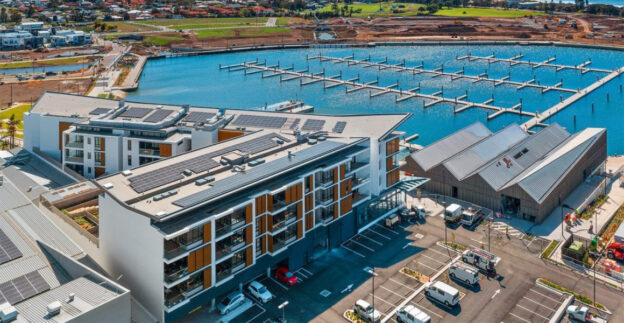 Strata apartments in Shell Cove near with marina