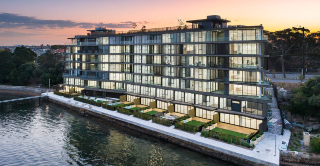 Waterfront strata building in Blakehurst NSW